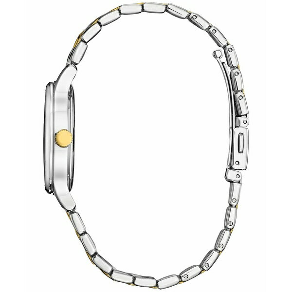  ǥ ӻ ꡼ Eco-Drive Women's Classic Two-Tone Stainless Steel Bracelet Watch 31mm Silver-tone