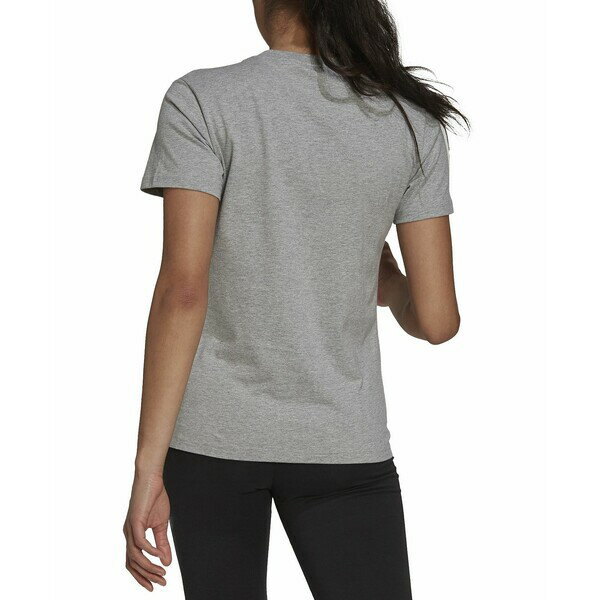 ǥ ǥ T ȥåץ Women's Essentials Logo Cotton T-Shirt, XS-4X Medium Grey Heather/white