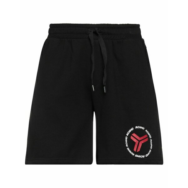 【送料無料】 リッチモンド メンズ カジュアルパンツ ボトムス Shorts & Bermuda Shorts Black