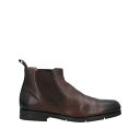 【送料無料】 サントーニ メンズ ブーツ シューズ Ankle boots Dark brown