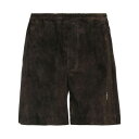 【送料無料】 サルバトーレ サントロ メンズ カジュアルパンツ ボトムス Shorts & Bermuda Shorts Dark brown