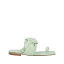 DIVINE FOLLIE ディバインフォリ サンダル シューズ レディース Toe strap sandals Light green