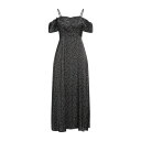 PINKO ピンコ ワンピース トップス レディース Long dresses Black