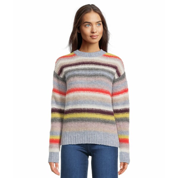 ڥɥȥ ǥ ˥å&  Alpaca Shaker Crewneck Pullover Dusty Blue ...