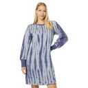 ハットレイ レディース ワンピース トップス Sweatshirt Dress Stormy Tie-Dye