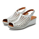 スプリングステップ レディース ヒール シューズ Bohemianish White(4)