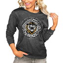 ゲームデイ レディース Tシャツ トップス Fort Hays State Tigers Women 039 s Call the Shots Oversized Long Sleeve TShirt Charcoal