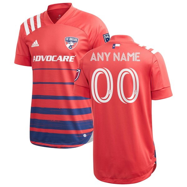 アディダス メンズ ユニフォーム トップス FC Dallas adidas 2020 Legacy EQT Custom Authentic Jersey Red 1