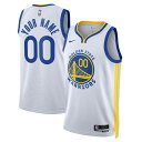 ナイキ メンズ ユニフォーム トップス Golden State Warriors Nike Unisex Swingman Custom Jersey White Association Edition