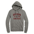 リーグカレッジエイトウェア メンズ パーカー・スウェットシャツ アウター South Carolina Gamecocks League Collegiate Wear Heritage TriBlend Pullover Hoodie Heather Gray