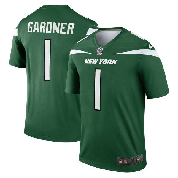 ナイキ メンズ ユニフォーム トップス Ahmad Gardner New York Jets Nike Legend Jersey Green