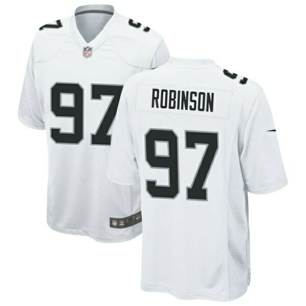 ʥ  ˥ե ȥåץ Las Vegas Raiders Nike Custom Game Jersey White