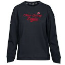 レベルウェア レディース パーカー・スウェットシャツ アウター New Jersey Devils Levelwear Women's Fiona Fashion Top Black