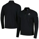 ナイキ メンズ パーカー・スウェットシャツ アウター Farmers Insurance Open Nike Victory Performance HalfZip Pullover Jacket Black