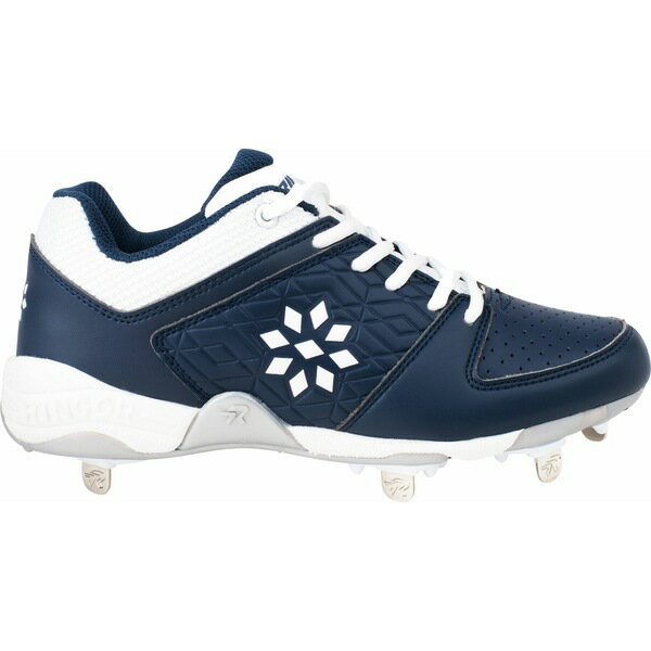 リピット レディース 野球 スポーツ RIP-IT Women's Diamond Metal Fastpitch Softball Cleats Navy/White