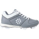 sbg fB[X 싅 X|[c RIP-IT Women's Diamond Softball Cleats Grey/White