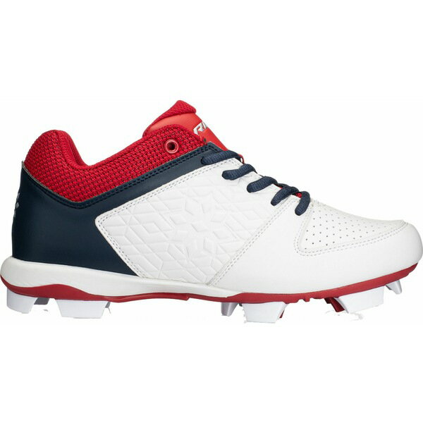 リピット レディース 野球 スポーツ RIP-IT Women's Diamond Softball Cleats White/Navy/Red