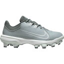 ナイキ レディース サッカー スポーツ Nike Women's Hyperdiamond 4 Pro MCS Softball Cleats Grey/White