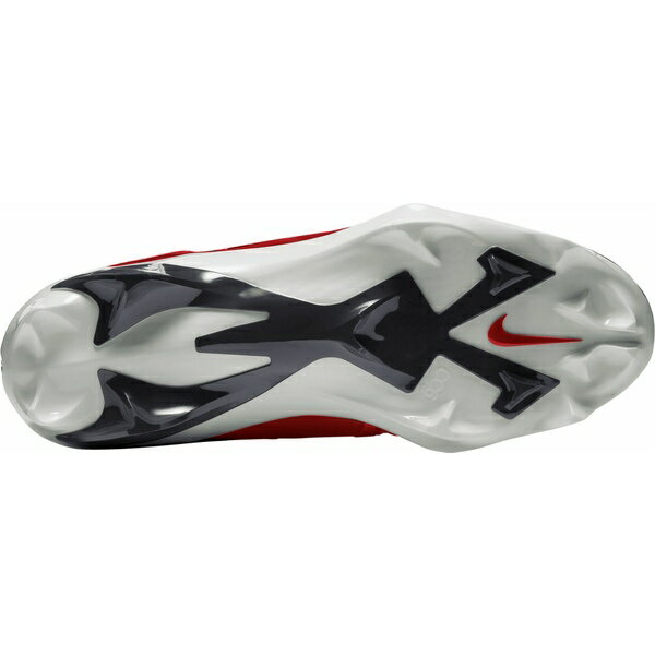 ナイキ メンズ サッカー スポーツ Nike Men's Alpha Menace Pro 3 Mid Football Cleats Red/White 2