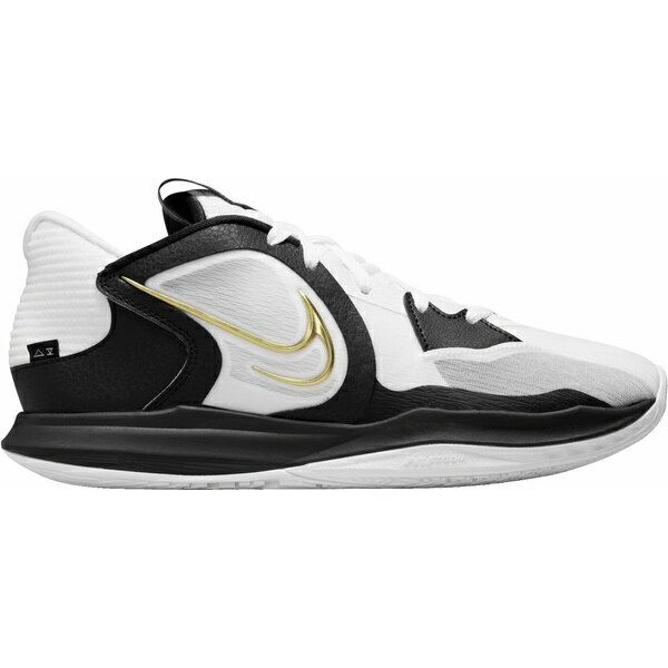 ナイキ メンズ バスケットボール スポーツ Nike Kyrie Low 5 Basketball Shoes White/Gold/Black