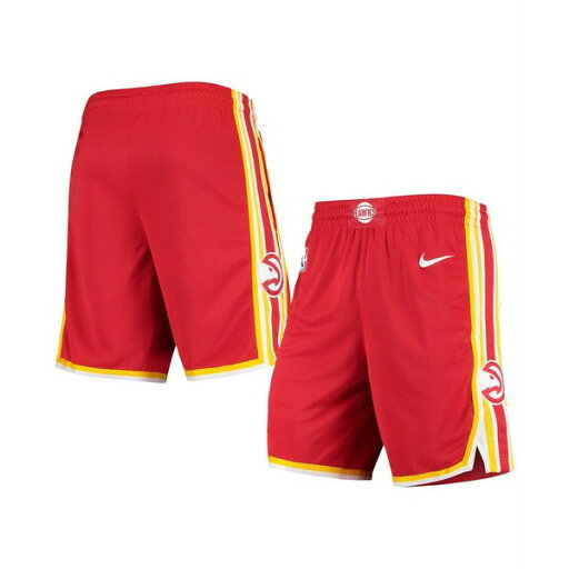 ナイキ メンズ カジュアルパンツ ボトムス Men's Red, Gold Atlanta Hawks 2020/21 Association Edition Performance Swingman Shorts Red, Gold ナイキ メンズ カジュアルパンツ ボトムス Men's Red, Gold Atlanta Hawks 2020/21 Association Edition Performance Swingman Shorts Red, Gold