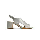 ベルナード レディース サンダル シューズ Bernardo Bedford Mid Heel Sandal Silver(4)
