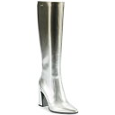 ダナ キャラン ニューヨーク レディース ブーツ シューズ Women's Soryn Tall Dress Boots Pewter, Silver