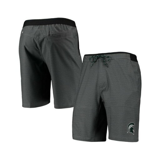 コロンビア メンズ カジュアルパンツ ボトムス Men's Gray Michigan State Spartans Twisted Creek Omni-Shield Shorts Gray コロンビア メンズ カジュアルパンツ ボトムス Men's Gray Michigan State Spartans Twisted Creek Omni-Shield Shorts Gray