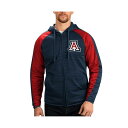 カールバンクス メンズ ジャケット&ブルゾン アウター Men's Navy Arizona Wildcats Neutral Zone Raglan Full...