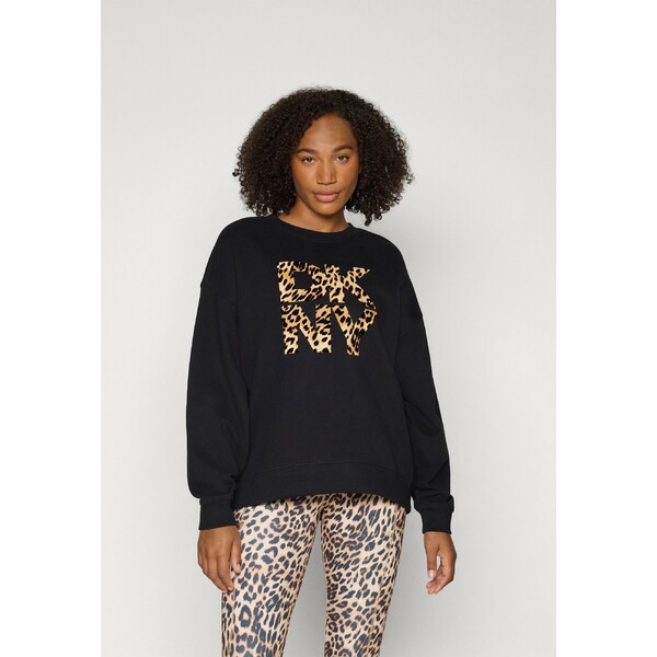 ダナ キャラン ニューヨーク レディース フィットネス スポーツ NEW YORK STACKED ANIMAL PRINT LOGO C..