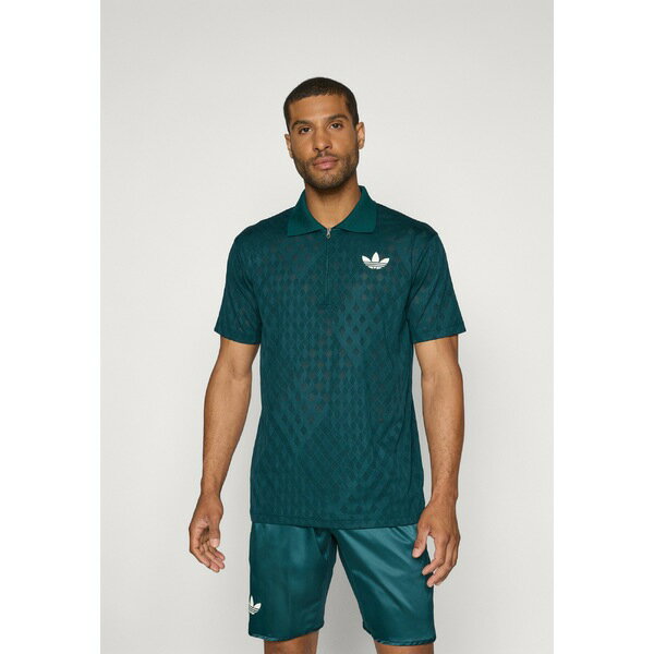 アディダス メンズ サンダル シューズ PRO - Polo shirt - aurora ivy