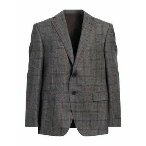 【送料無料】 パルジレリ メンズ ジャケット&ブルゾン アウター Blazers Grey