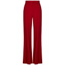 エリー サーブ レディース カジュアルパンツ ボトムス Trousers Red