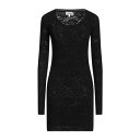 【送料無料】 ケンゾー レディース ワンピース トップス Mini dresses Black
