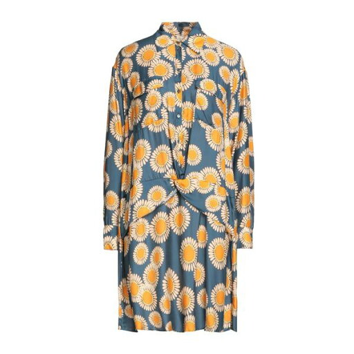 【送料無料】 ハー シャツ ハー ドレス レディース ワンピース トップス Mini dresses Blue 【送料無料】 ハー シャツ ハー ドレス レディース ワンピース トップス Mini dresses Blue