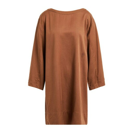 【送料無料】 エルヴィン レディース ワンピース トップス Mini dresses Brown 【送料無料】 エルヴィン レディース ワンピース トップス Mini dresses Brown