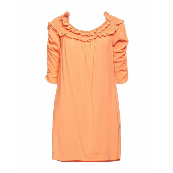 【送料無料】 ロートレショーズ レディース ワンピース トップス Mini dresses Orange