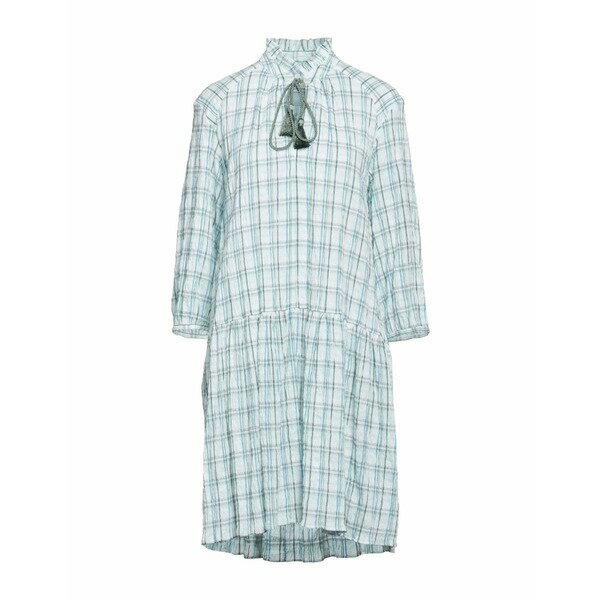 【送料無料】 カティア ジャンニーニ レディース ワンピース トップス Mini dresses Azure