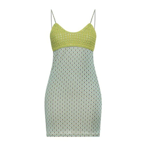 【送料無料】 メ フーイ レディース ワンピース トップス Mini dresses Green 【送料無料】 メ フーイ レディース ワンピース トップス Mini dresses Green