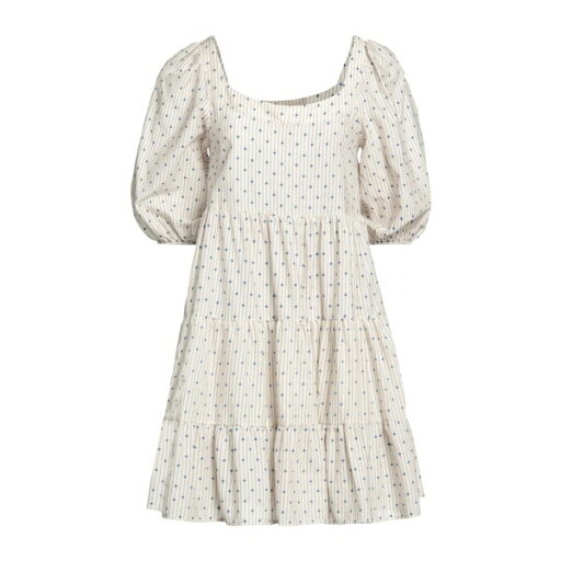 【送料無料】 メゾン リディア レディース ワンピース トップス Mini dresses White 【送料無料】 メゾン リディア レディース ワンピース トップス Mini dresses White