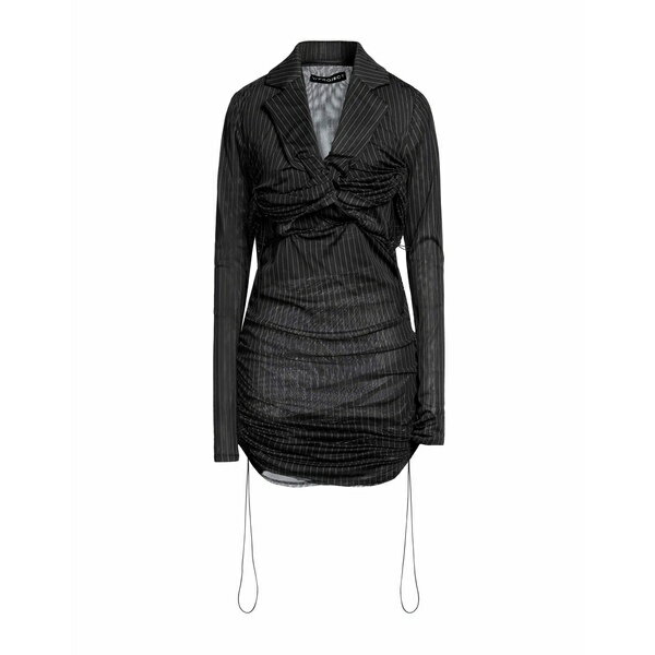 【送料無料】 ワイプロジェクト レディース ワンピース トップス Mini dresses Black