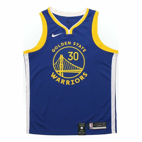 Nike ナイキ メンズ スニーカー 【Nike Steph Curry Icon Edition Golden State Warriors Jersey Blue AV4947-496】 サイズ US_M_3XL(4)