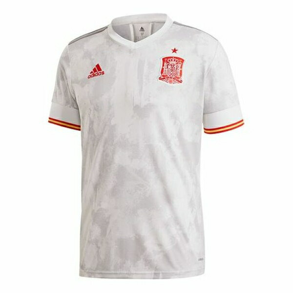 adidas アディダス メンズ スニーカー 【adidas FEF A JSY Spanish national team Away Fan Edition Sports Short Sleeve Jersey White Gray EH6514】 サイズ US_M_S