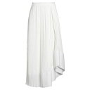 【送料無料】 ランバン レディース スカート ボトムス Maxi skirts White