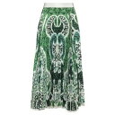 【送料無料】 マリーカトランゾー レディース スカート ボトムス Midi skirts Green(4)