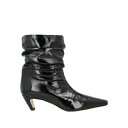 【送料無料】 エムエスジイエム レディース ブーツ シューズ Ankle boots Black