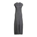 【送料無料】 ジル・サンダー レディース ワンピース トップス Maxi dresses Grey