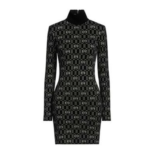 【送料無料】 エリザベスフランキ レディース ワンピース トップス Mini dresses Black 【送料無料】 エリザベスフランキ レディース ワンピース トップス Mini dresses Black