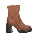 【送料無料】 キュリオシティ レディース ブーツ シューズ Ankle boots Brown
