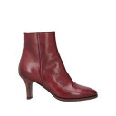 【送料無料】 パンタネッティ レディース ブーツ シューズ Ankle boots Red